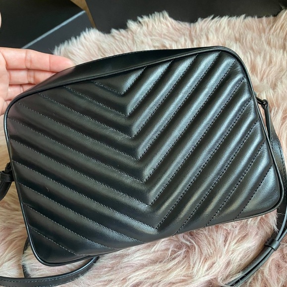 Authentic YSL Camera Lou Bag All Black - Picture 3 of 11